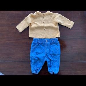 Zara bundle jeans + cardigan